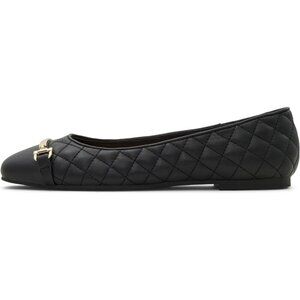 🆕Women Black Leanne Ballerinas Ballet Slip Flat Fashion Shoes